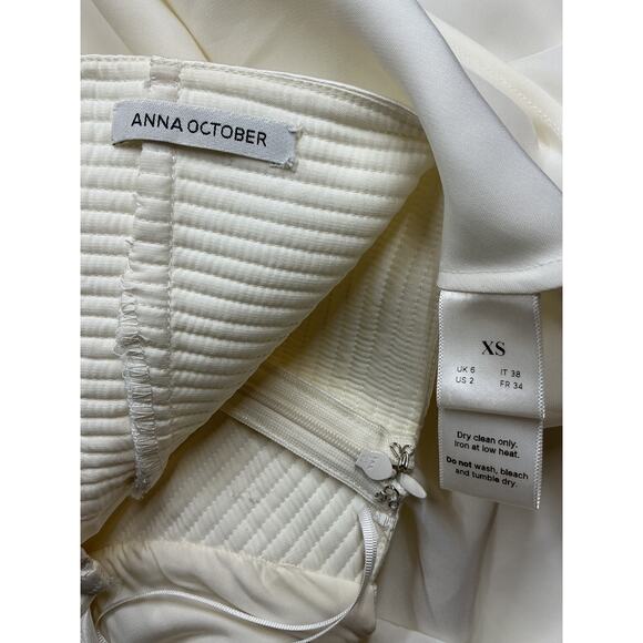 Anna October Sarah Midi Dress in Ivory - Picture 6 of 8